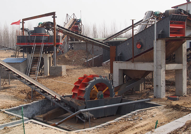 湖北襄阳煤矸石制砂设备生产线